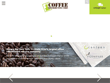 Tablet Screenshot of cdccoffee.com